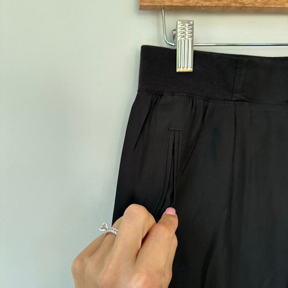 NWOT ATM Pure Silk Jogger Pant Black S - Picture 5 of 11